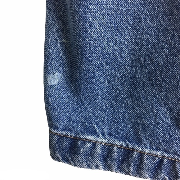 LEVI’S Vintage 545 Jean Shorts Denim Jorts Loose Fit Relaxed Medium Wash Size 40 - Picture 11 of 15